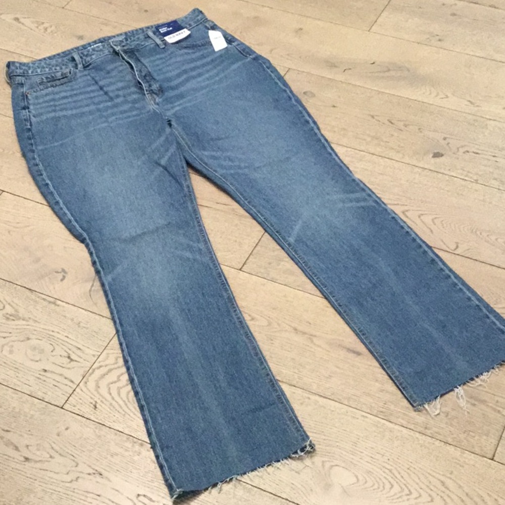 Old Navy Women's Blue Boot Cut Jeans
